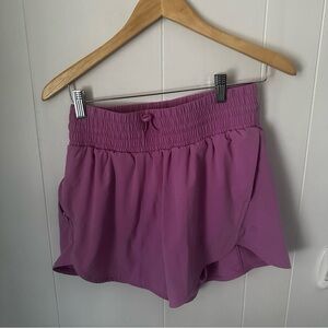 All in Motion Pink Athletic Shorts with Elastic Waistband